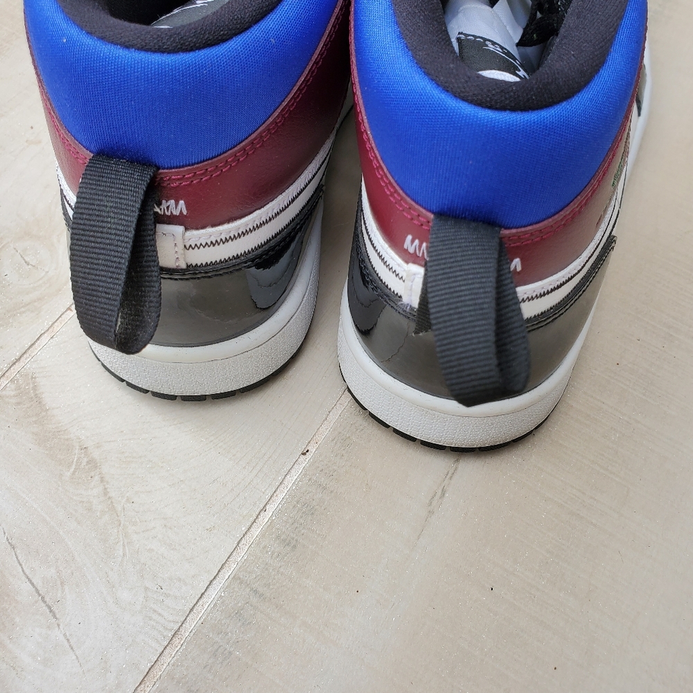 Air Jordan Multicolor High-Top Sneakers - Picture 7 of 8